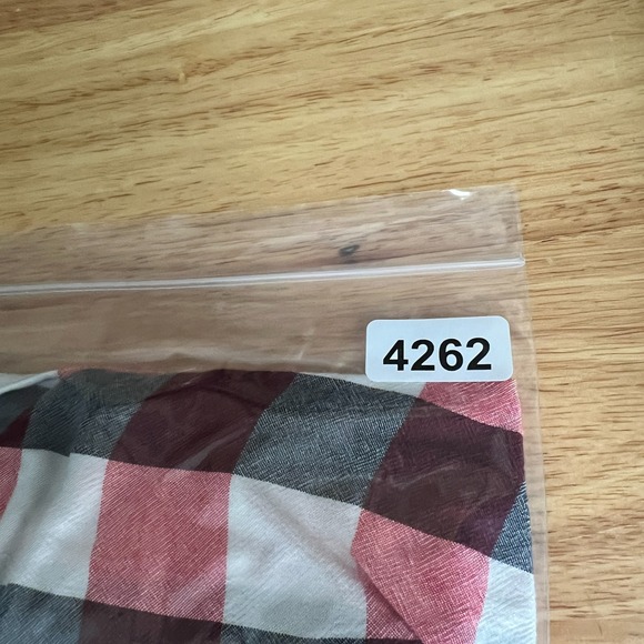 Rag & Bone Top Womens M Buffalo Plaid Red Checkered‎ Western Country - Picture 8 of 9